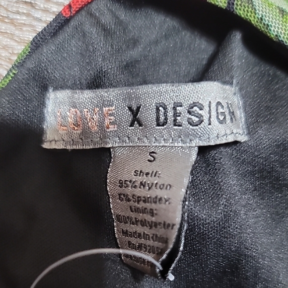 Love By Design Floral One-Shoulder Rousched Body Con Dress - Picture 2 of 8